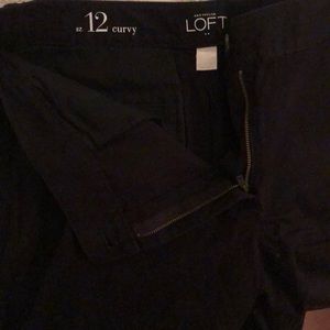 Black Loft shorts